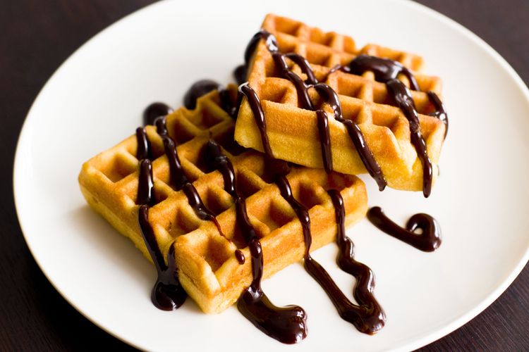 resep waffle