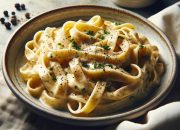 Resep Fettuccine Alfredo: Makanan Lezat yang Mudah Dibuat