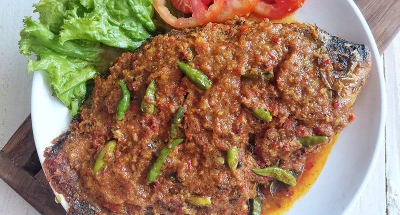 resep gurame bumbu rujak