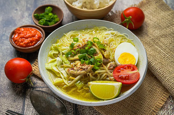 resep soto kuning lamongan