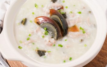 Resep Century Egg and Pork Congee