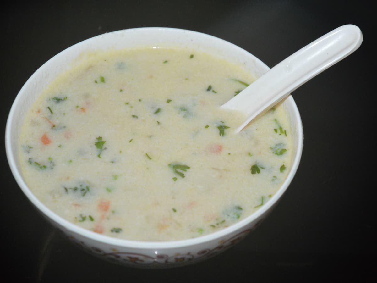 Resep Coconut Barley Soup