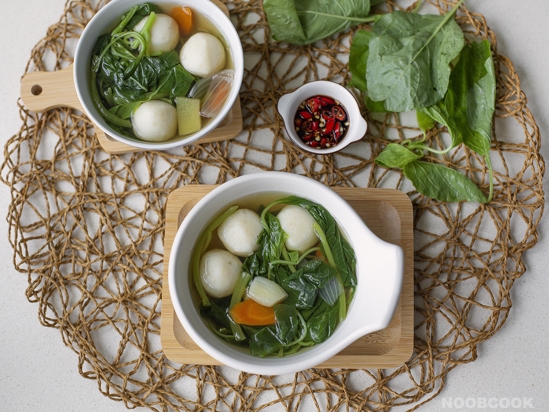 Resep Fish Ball Soup