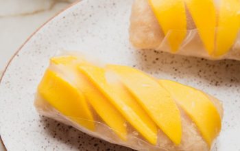 Resep Mango Glutinous Rice Roll