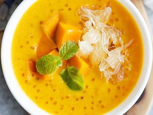 Resep Mango Sago Pomelo