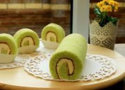 Resep Matcha Roll Cake