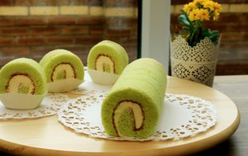 Resep Matcha Roll Cake