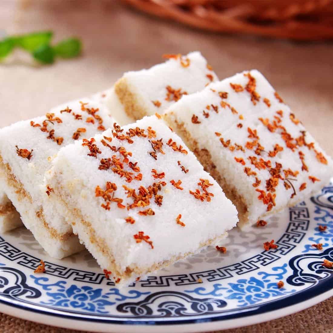 Resep Osmanthus Rice Cake (Gui Hua Mi Gao)