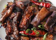 Resep Spicy Garlic Eggplant