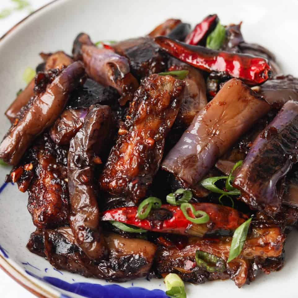 Resep Spicy Garlic Eggplant