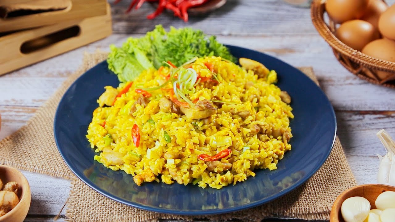 resep nasi goreng kuning kunyit