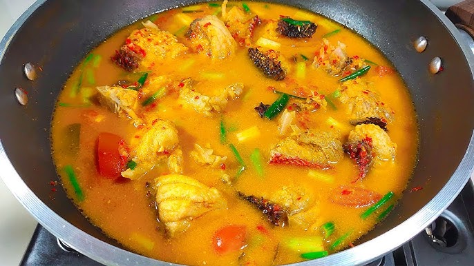 resep ikan kakap bumbu kuning