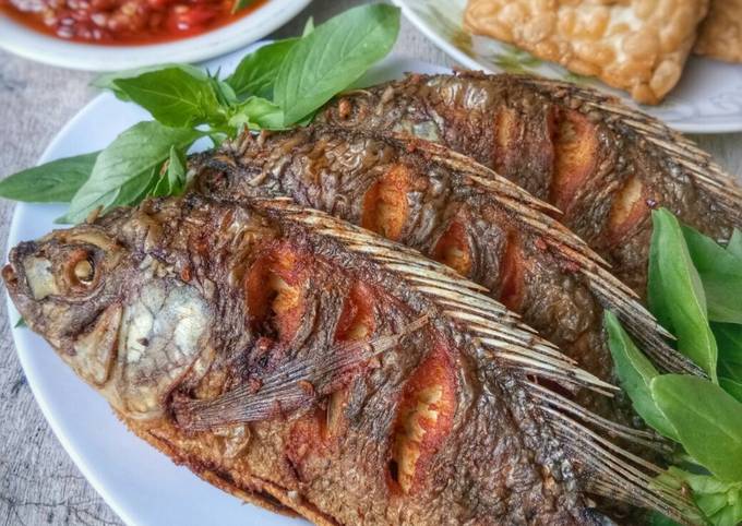 resep ikan mujair goreng