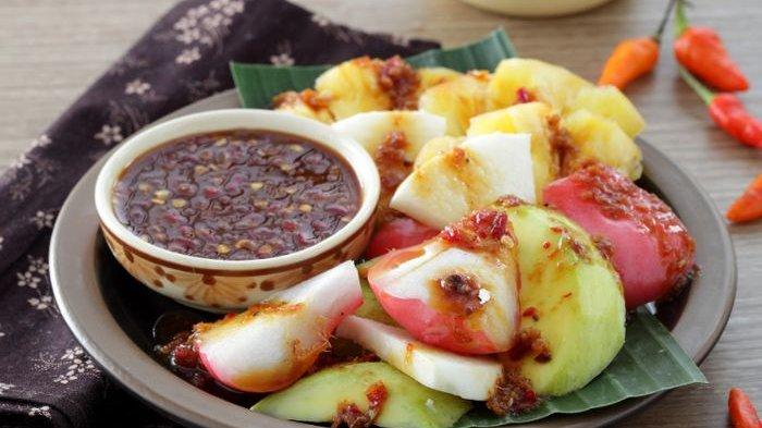 resep rujak buah